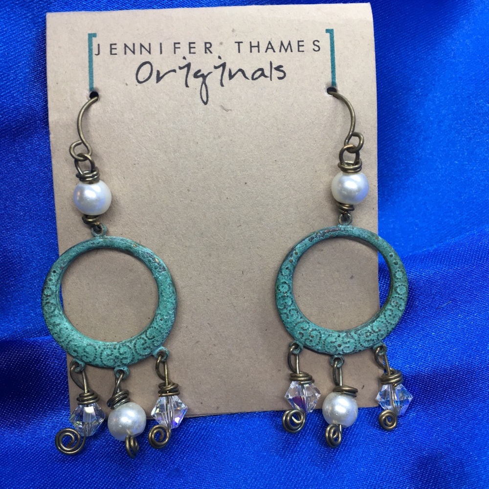 Jennifer Thames original hand made earrings
